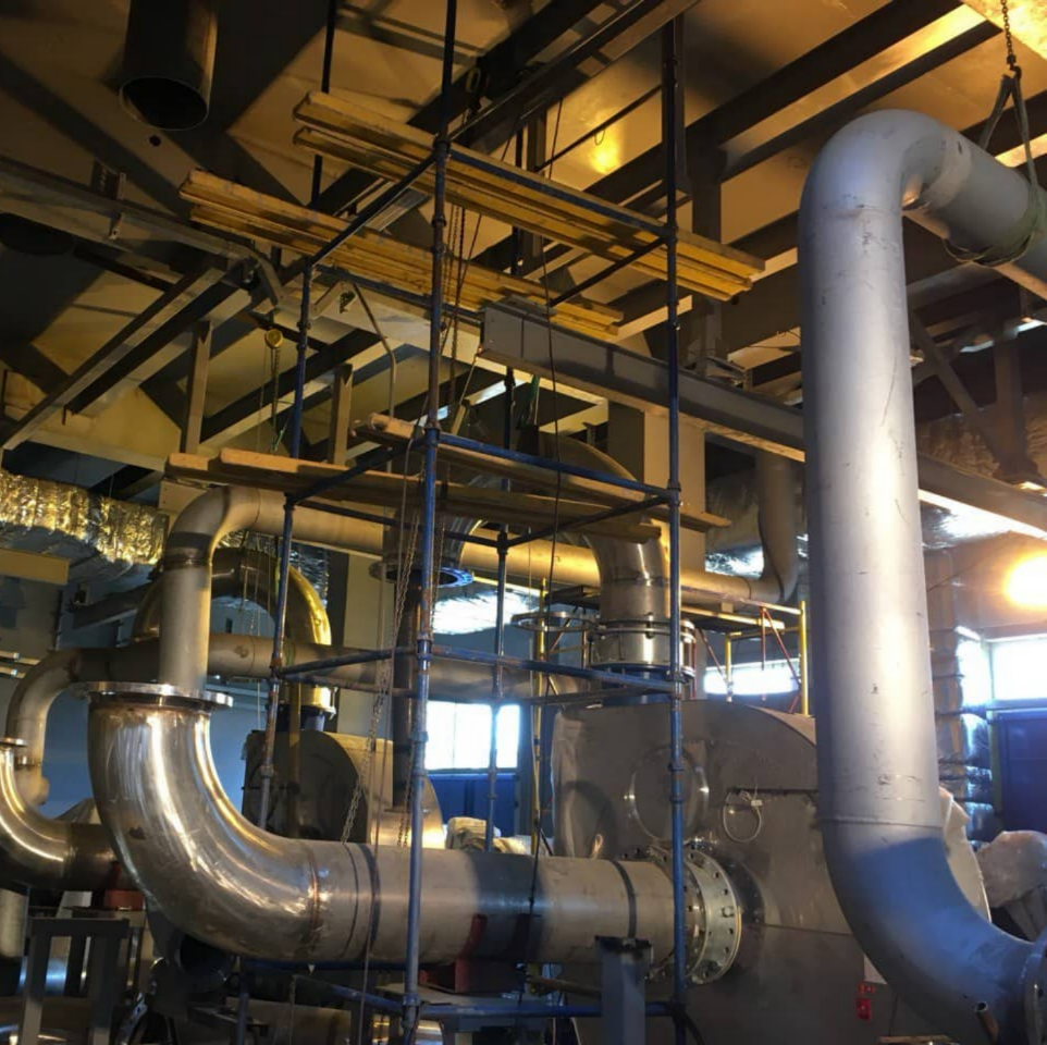 Монтаж систем пожаротушения