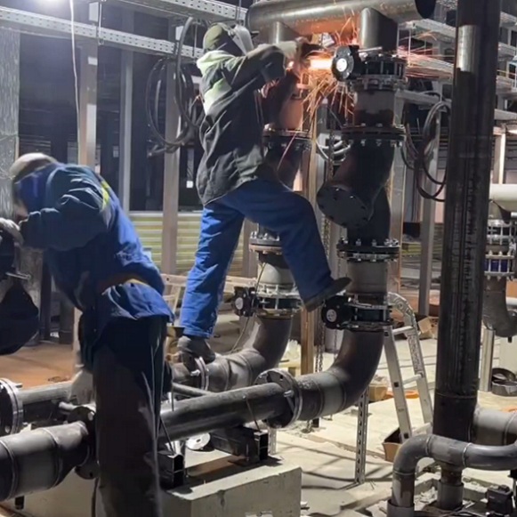 Монтаж ВПВ СОУЭ